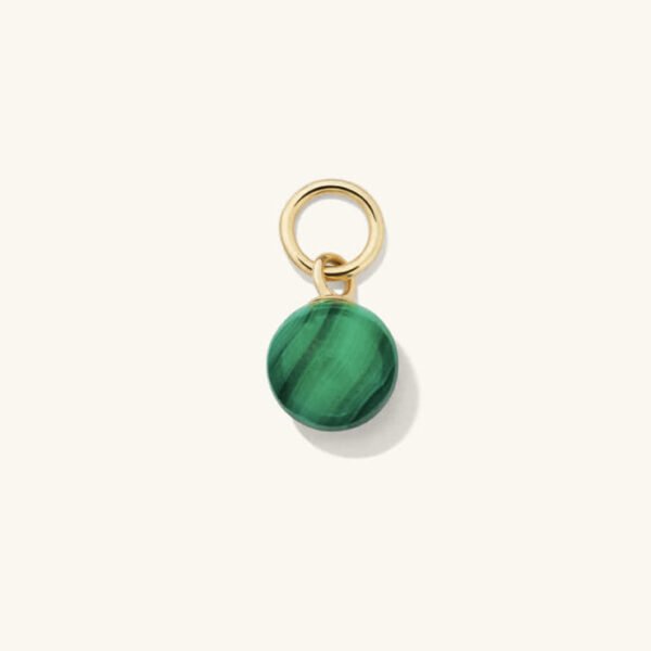 Emerald Cut Gemstone Charm – Image 2